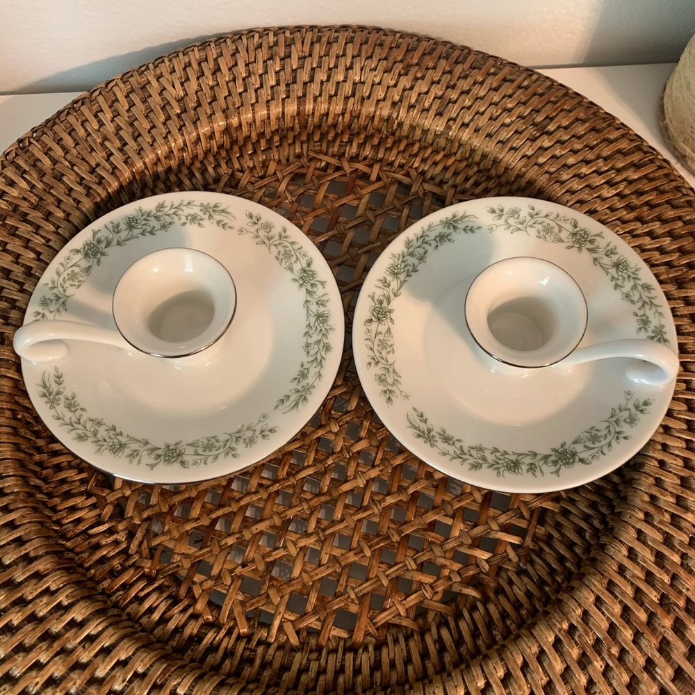 Vintage candleholders